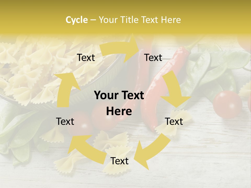 Black Natural Cruet PowerPoint Template