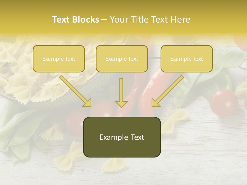 Black Natural Cruet PowerPoint Template