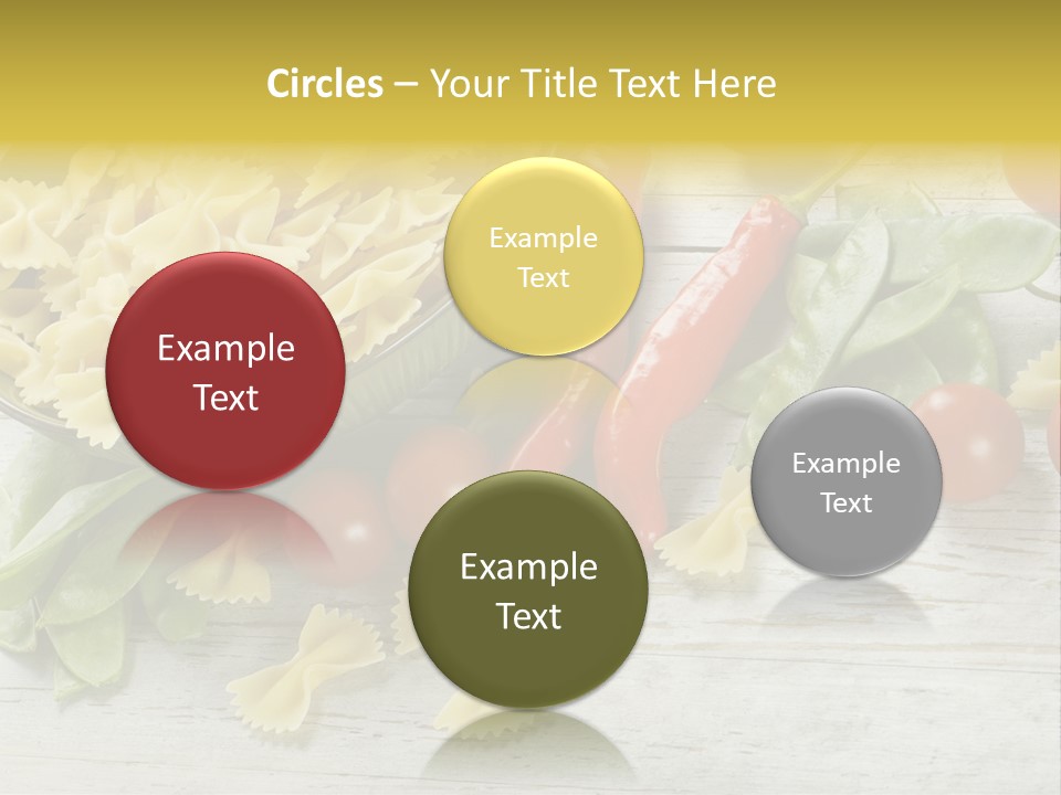 Black Natural Cruet PowerPoint Template