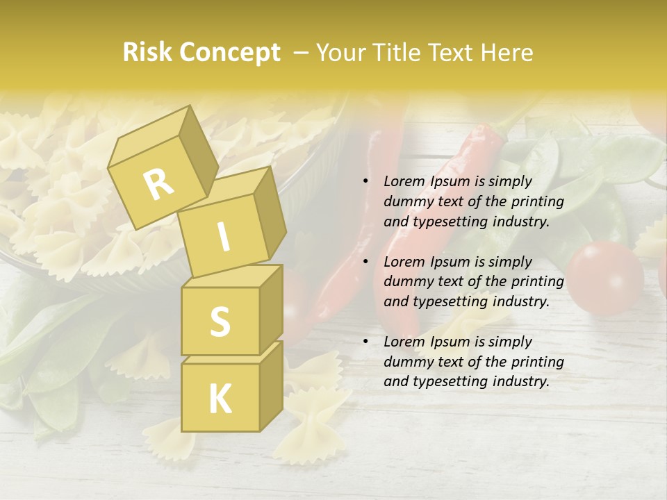 Black Natural Cruet PowerPoint Template