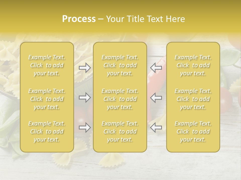 Black Natural Cruet PowerPoint Template