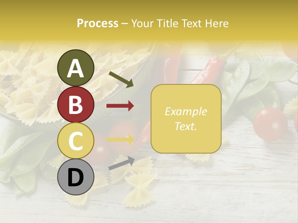 Black Natural Cruet PowerPoint Template