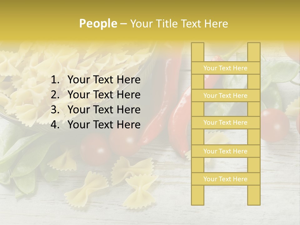 Black Natural Cruet PowerPoint Template