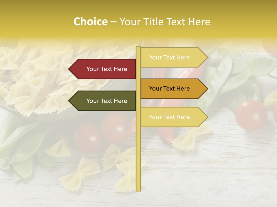 Black Natural Cruet PowerPoint Template