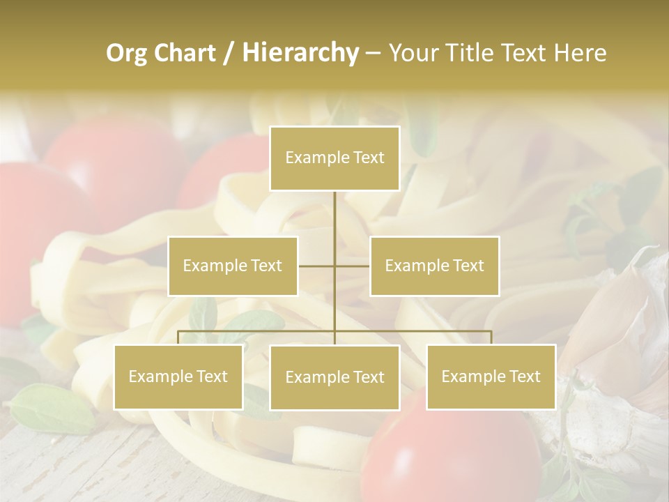 Tasty Macaroni Garlic PowerPoint Template