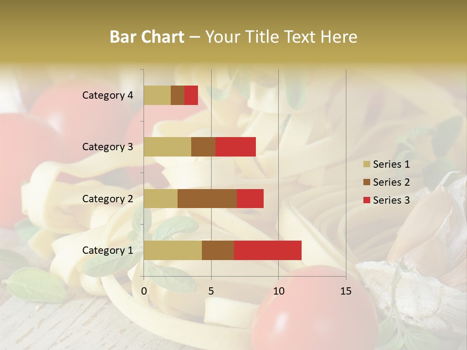 Tasty Macaroni Garlic PowerPoint Template