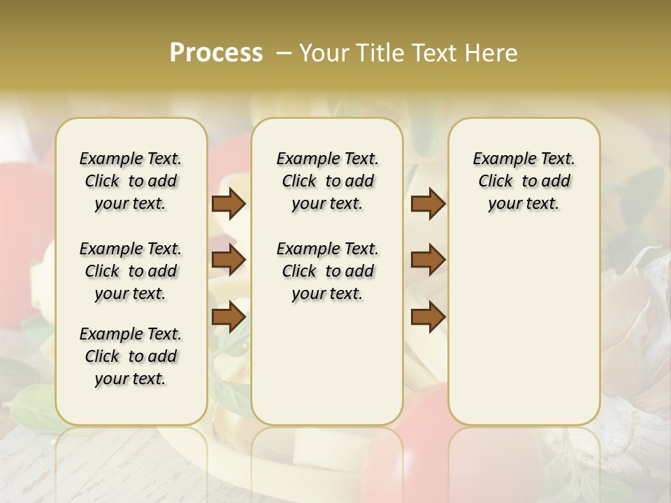 Tasty Macaroni Garlic PowerPoint Template