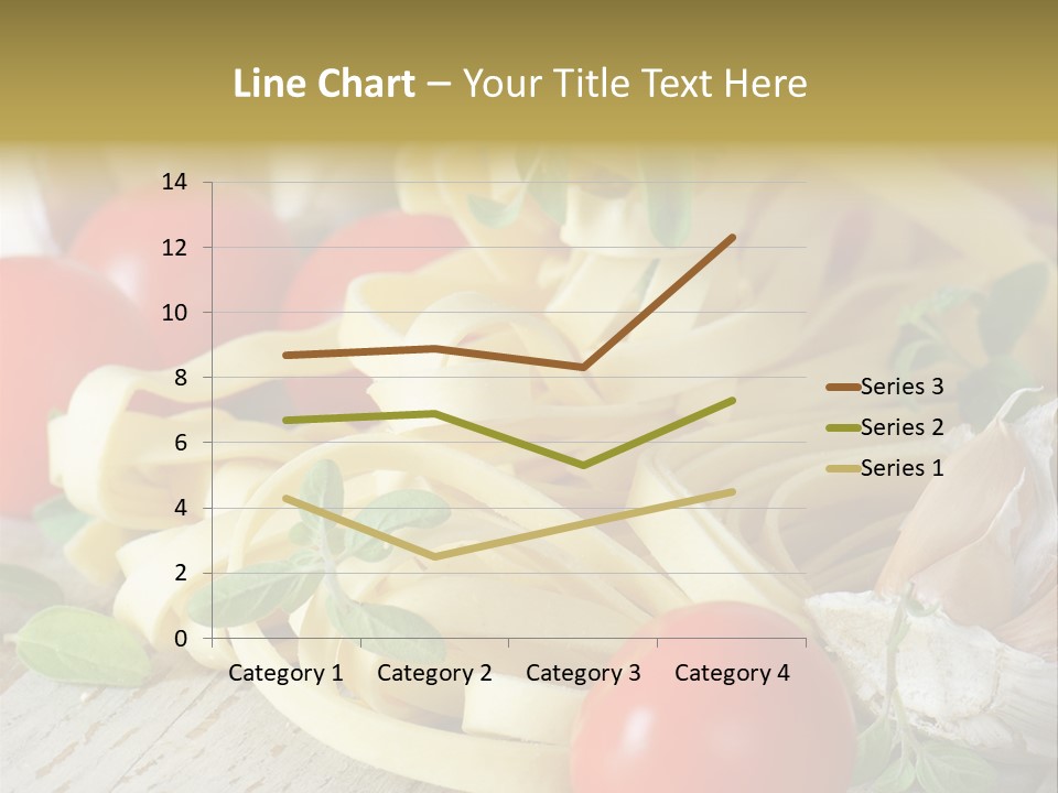 Tasty Macaroni Garlic PowerPoint Template