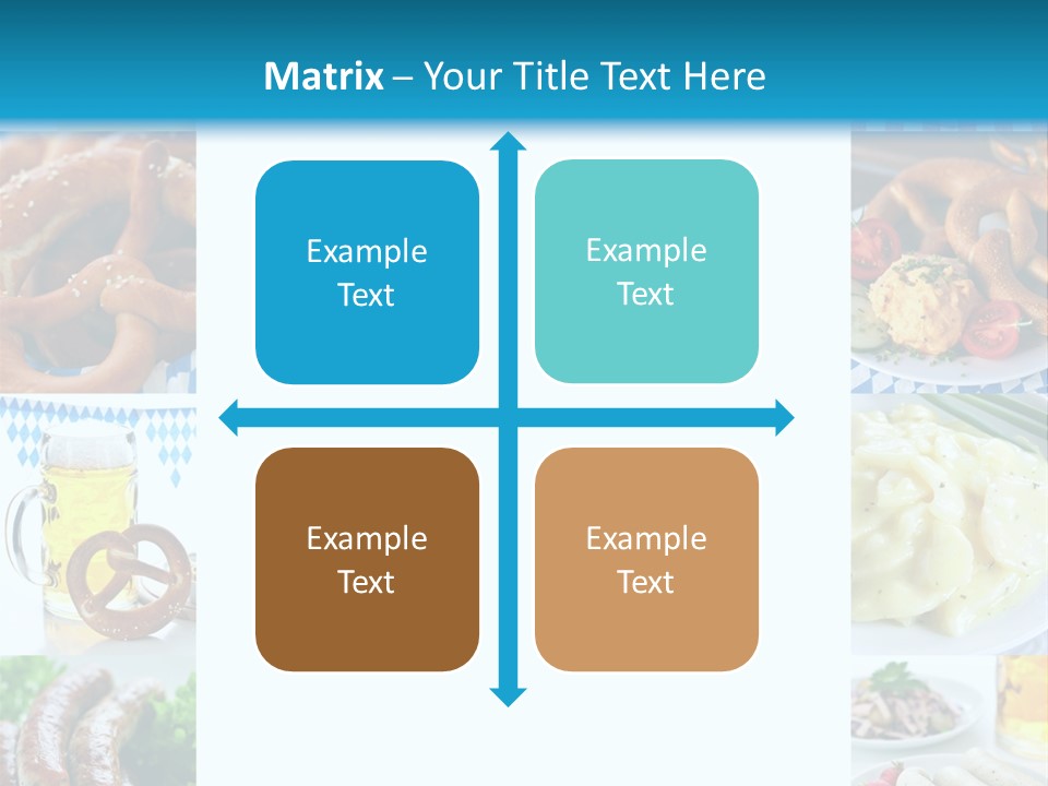 Postkarte Obatzter Bayrisch PowerPoint Template