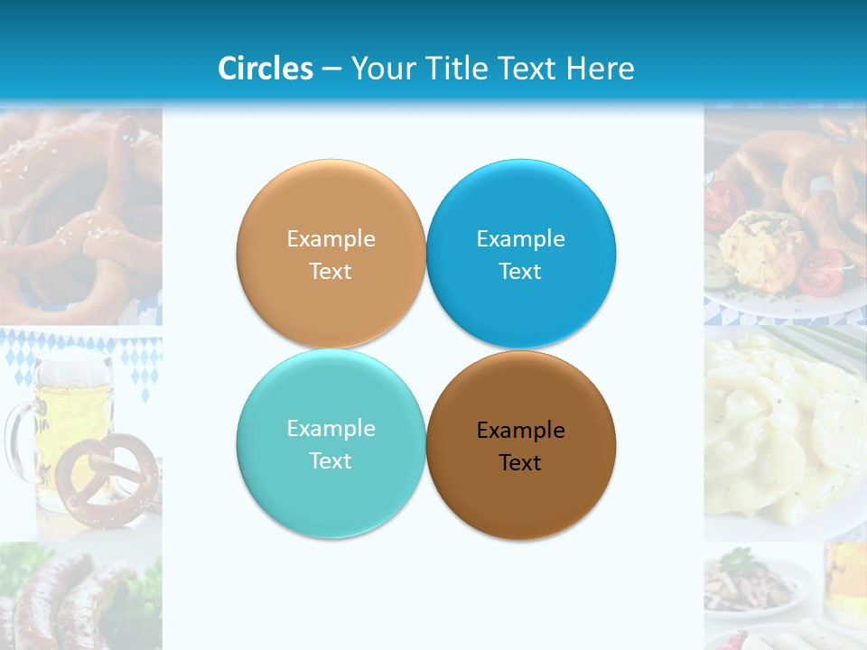 Postkarte Obatzter Bayrisch PowerPoint Template