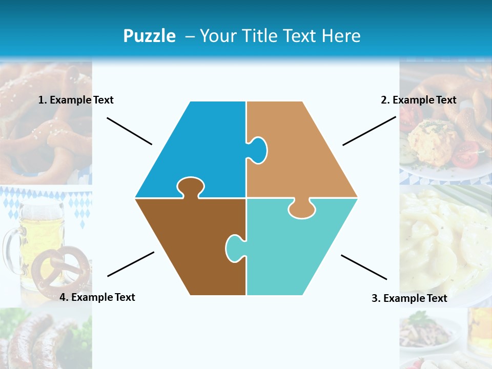 Postkarte Obatzter Bayrisch PowerPoint Template