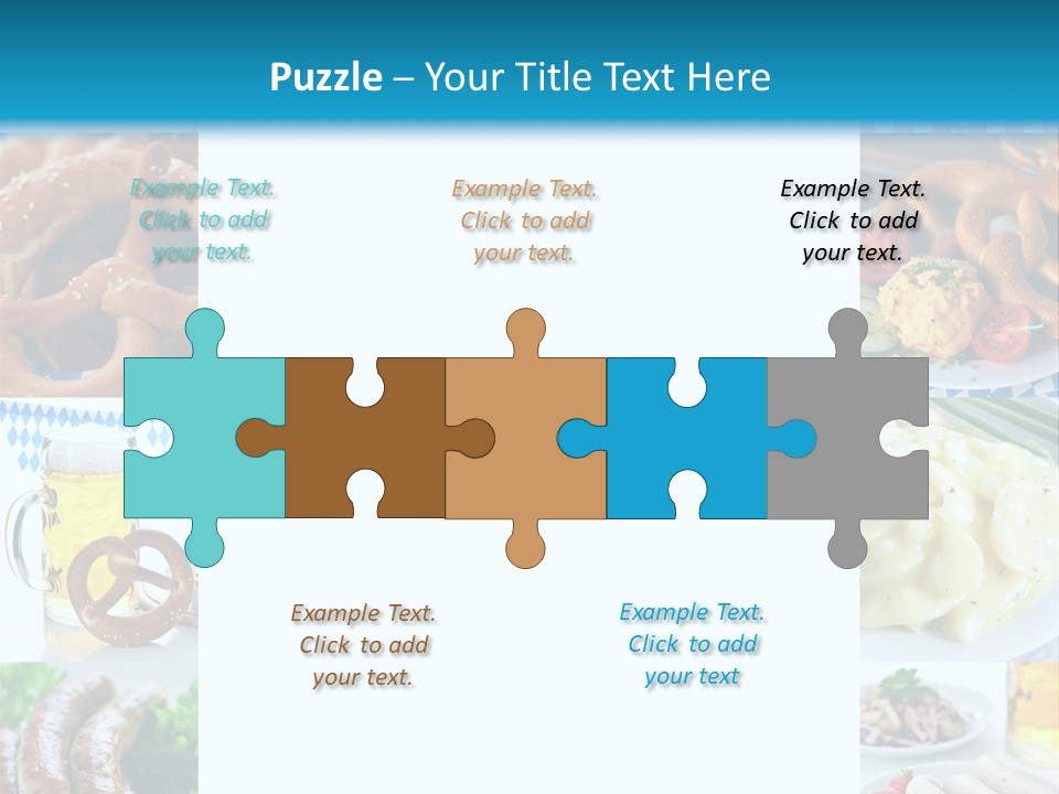 Postkarte Obatzter Bayrisch PowerPoint Template