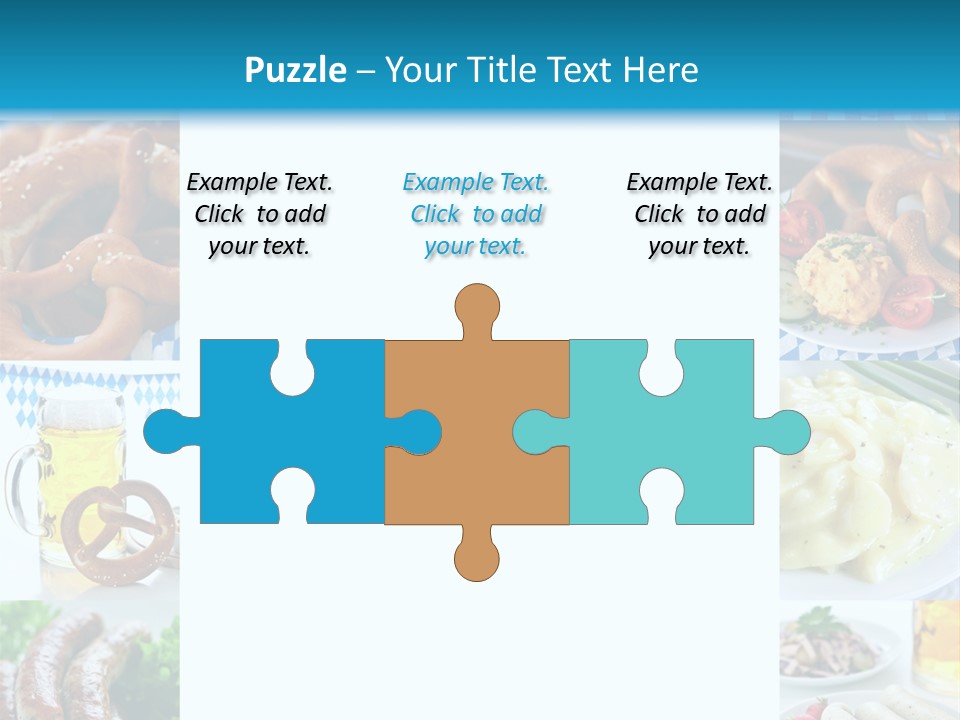 Postkarte Obatzter Bayrisch PowerPoint Template