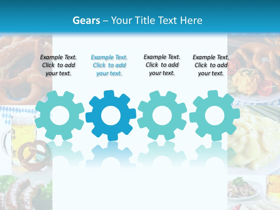 Postkarte Obatzter Bayrisch PowerPoint Template