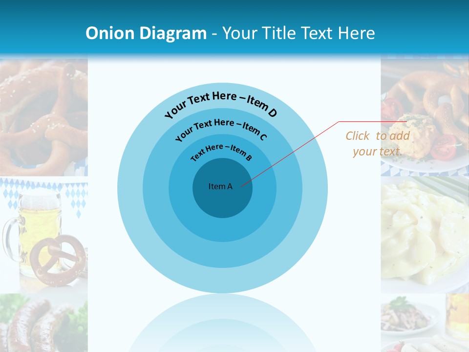 Postkarte Obatzter Bayrisch PowerPoint Template