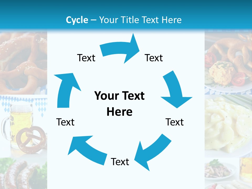 Postkarte Obatzter Bayrisch PowerPoint Template