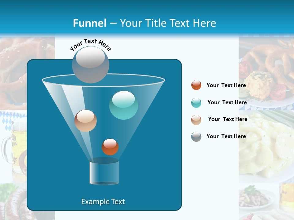 Postkarte Obatzter Bayrisch PowerPoint Template