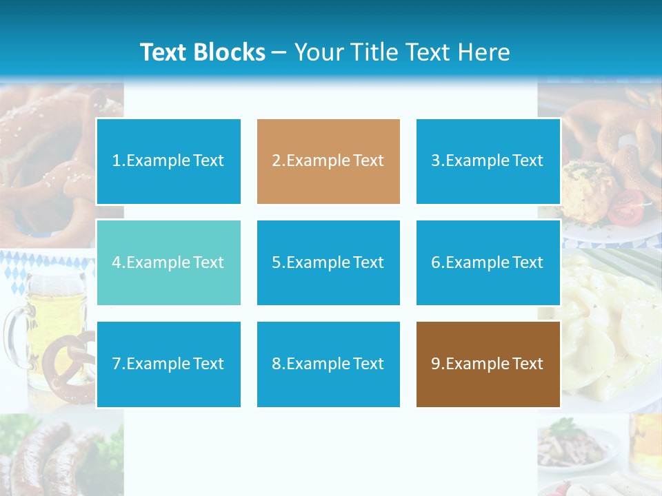 Postkarte Obatzter Bayrisch PowerPoint Template