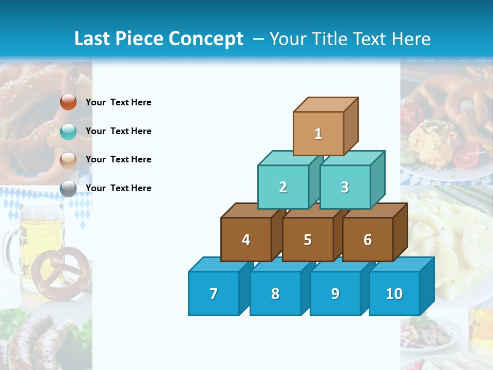 Postkarte Obatzter Bayrisch PowerPoint Template