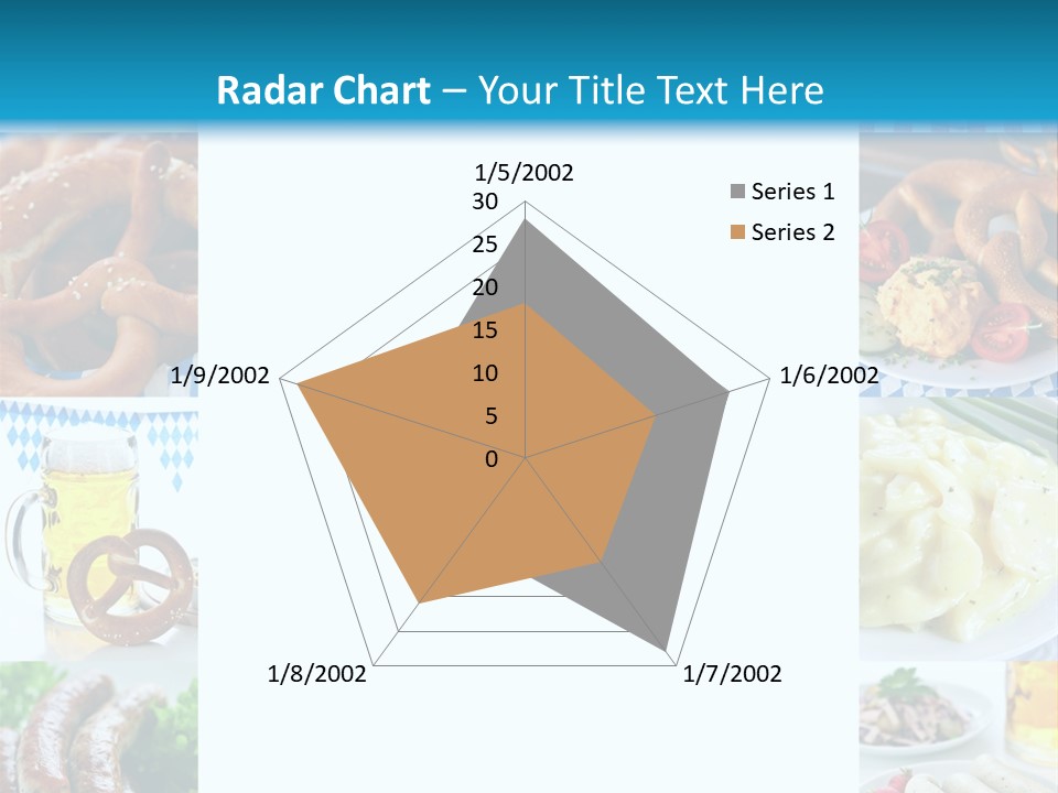 Postkarte Obatzter Bayrisch PowerPoint Template