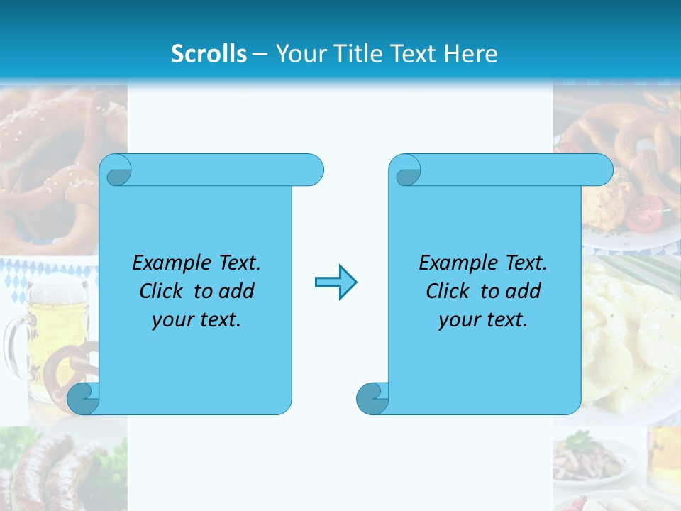 Postkarte Obatzter Bayrisch PowerPoint Template