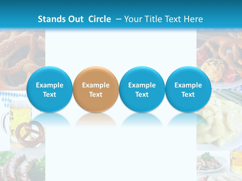 Postkarte Obatzter Bayrisch PowerPoint Template