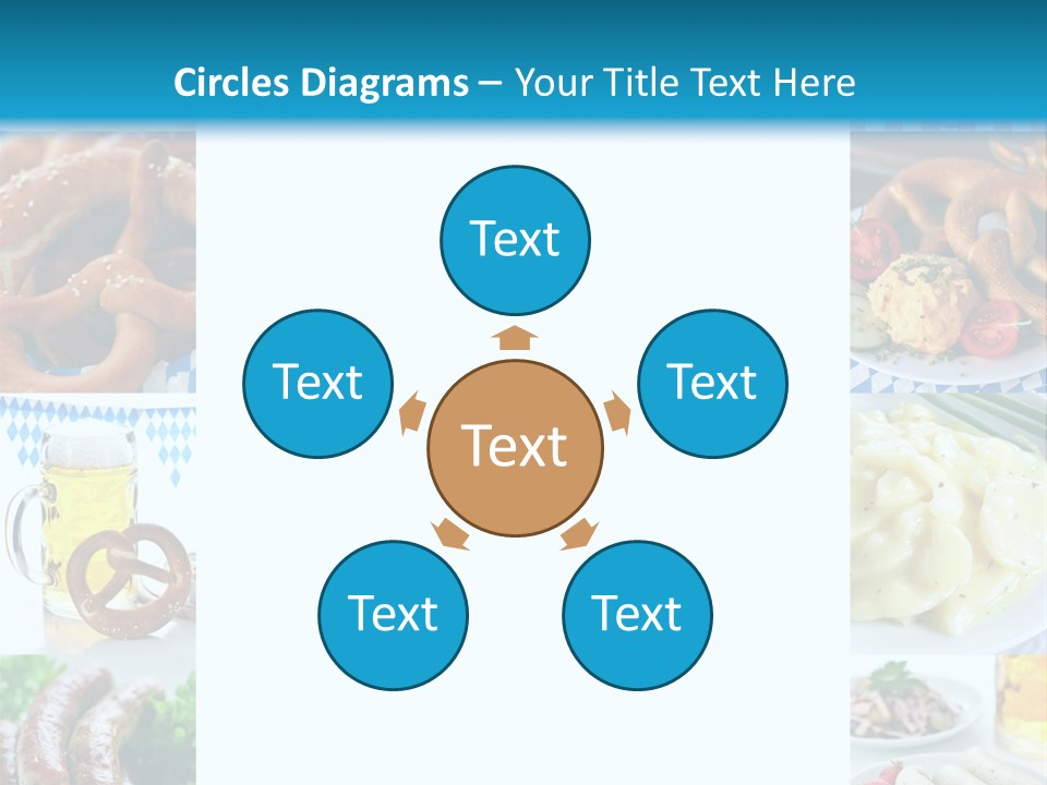 Postkarte Obatzter Bayrisch PowerPoint Template