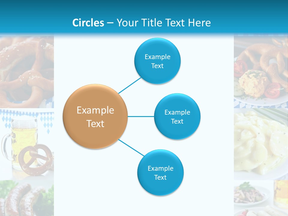 Postkarte Obatzter Bayrisch PowerPoint Template