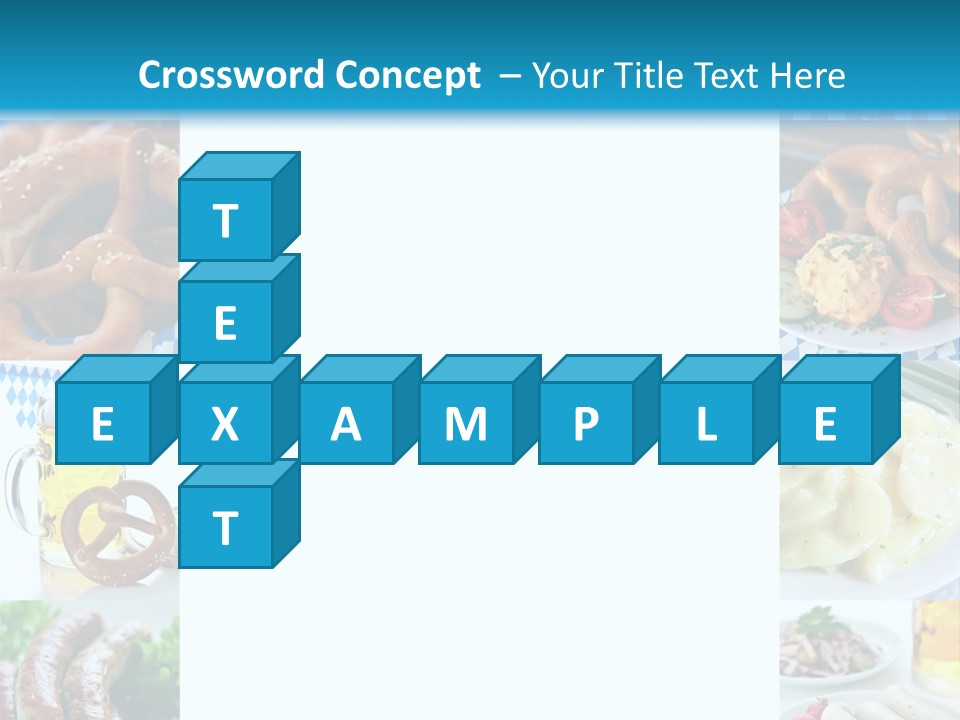 Postkarte Obatzter Bayrisch PowerPoint Template