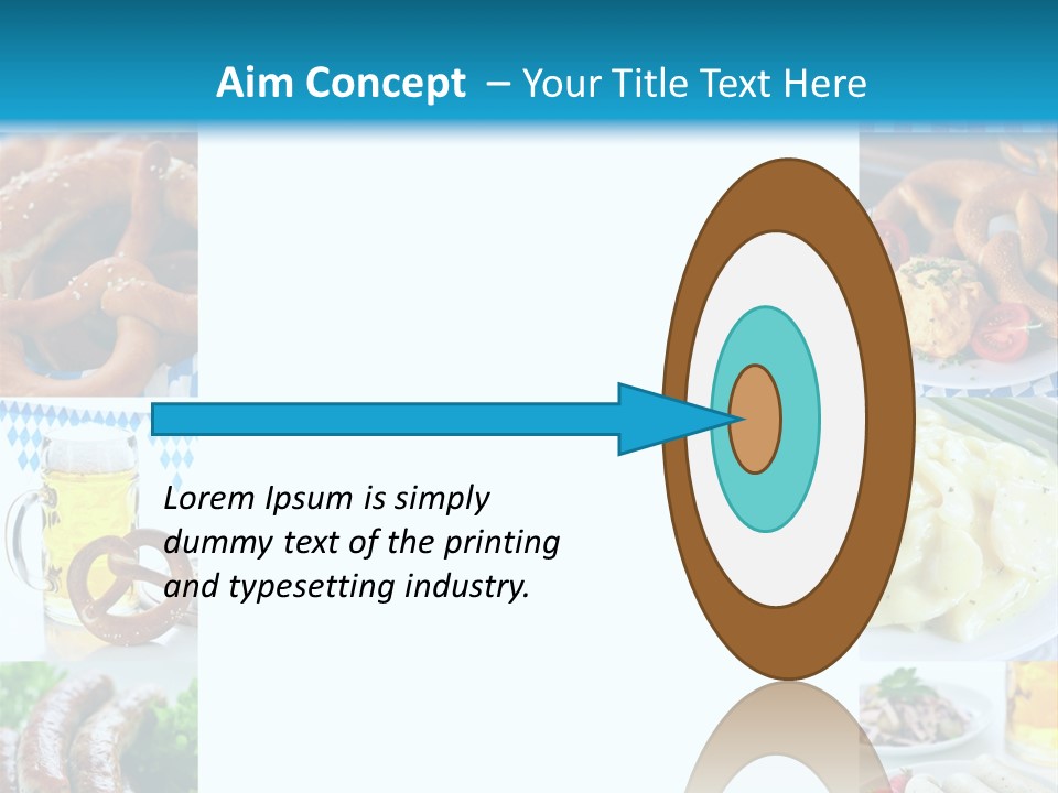 Postkarte Obatzter Bayrisch PowerPoint Template