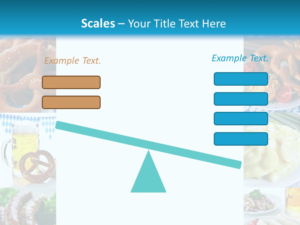 Postkarte Obatzter Bayrisch PowerPoint Template