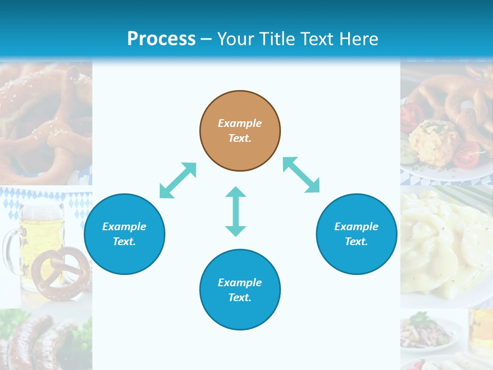Postkarte Obatzter Bayrisch PowerPoint Template