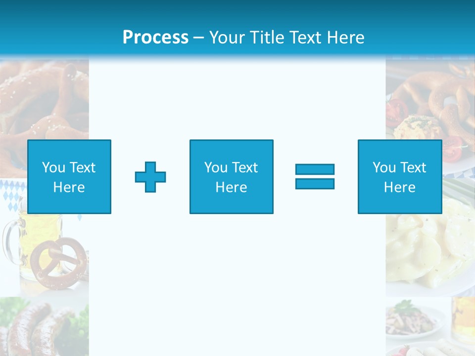 Postkarte Obatzter Bayrisch PowerPoint Template