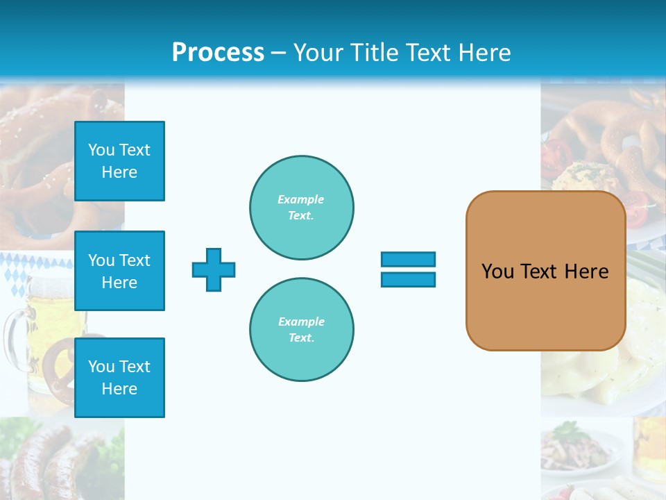 Postkarte Obatzter Bayrisch PowerPoint Template