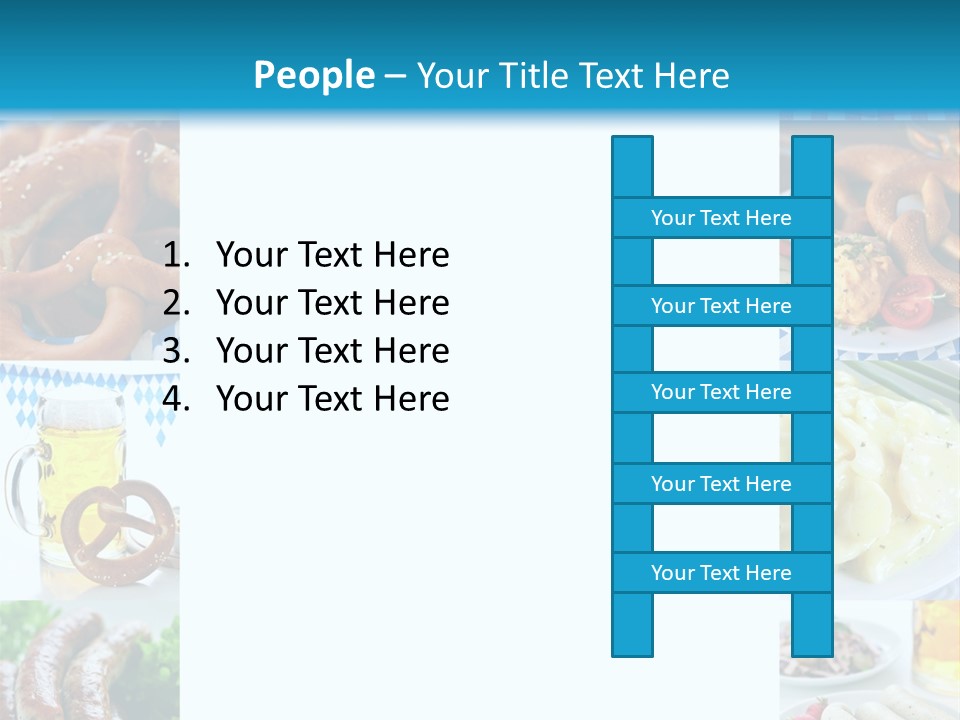 Postkarte Obatzter Bayrisch PowerPoint Template