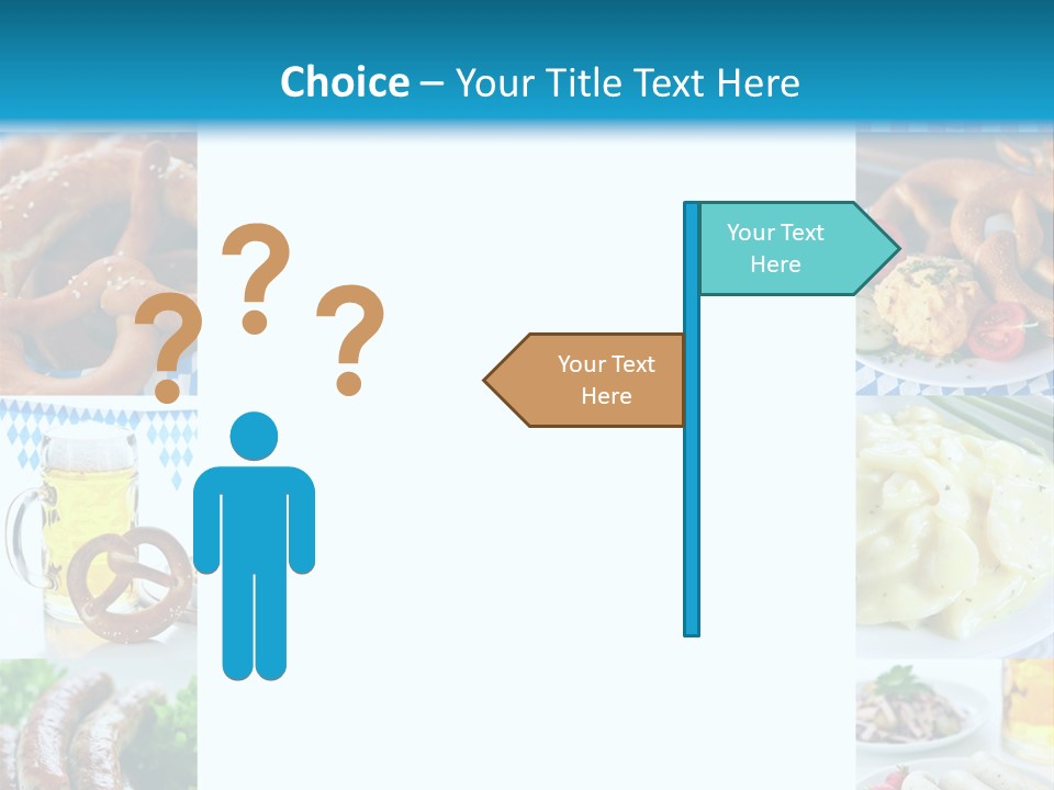 Postkarte Obatzter Bayrisch PowerPoint Template