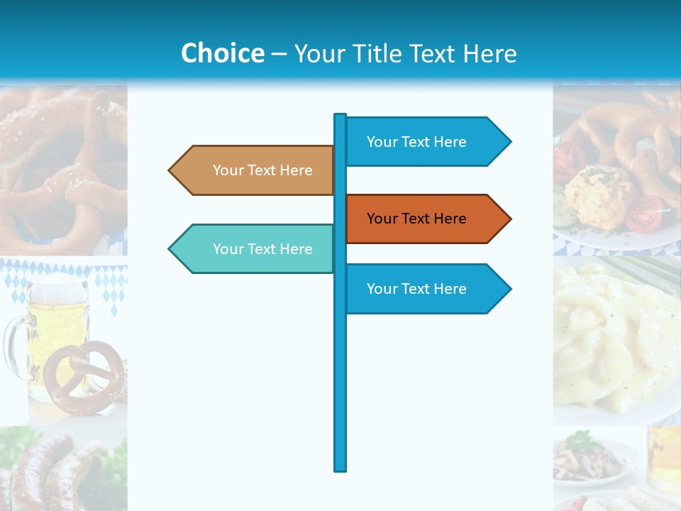 Postkarte Obatzter Bayrisch PowerPoint Template
