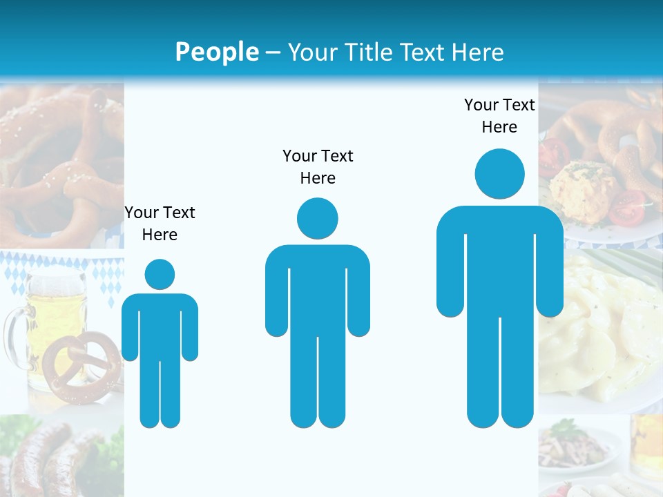 Postkarte Obatzter Bayrisch PowerPoint Template