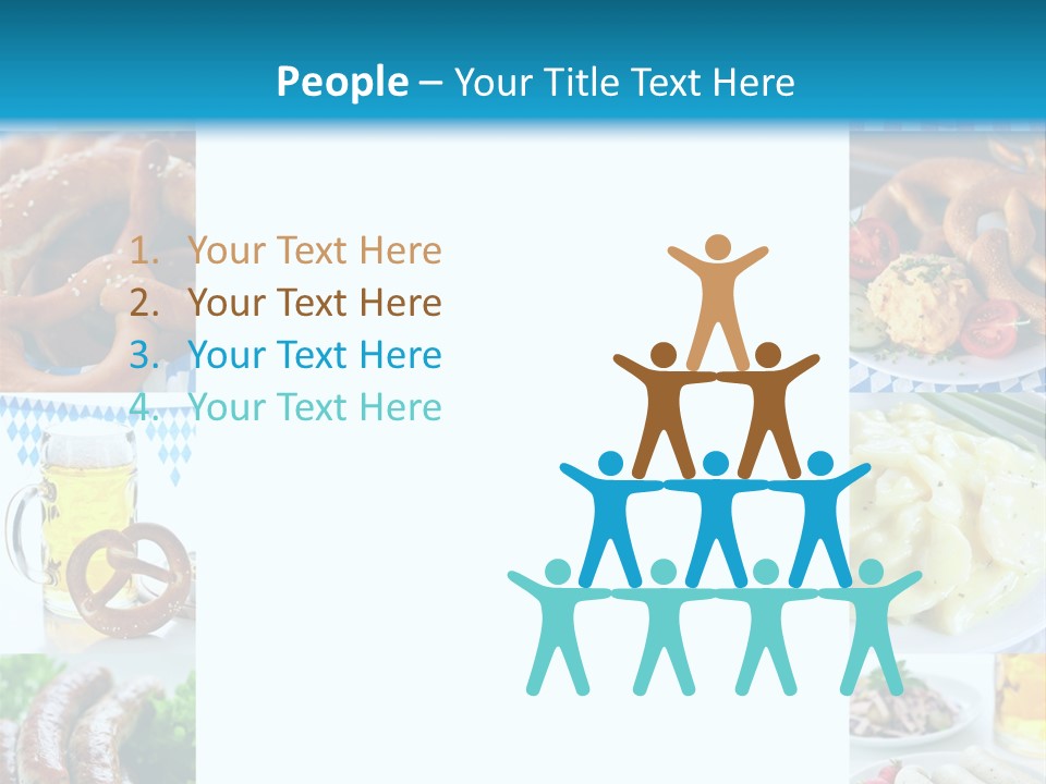 Postkarte Obatzter Bayrisch PowerPoint Template