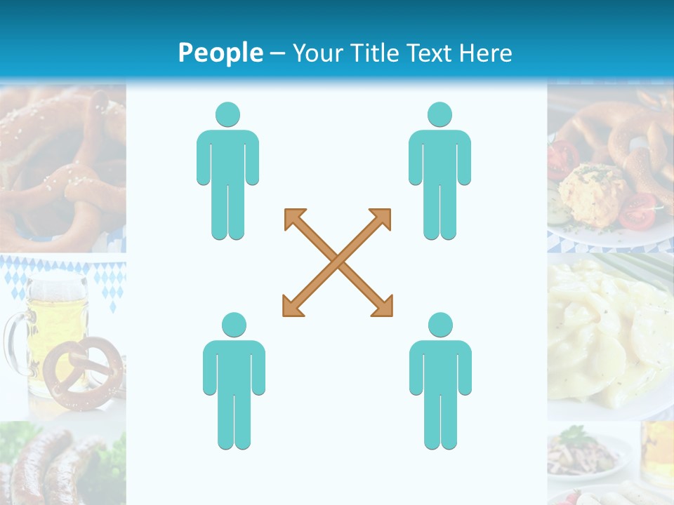Postkarte Obatzter Bayrisch PowerPoint Template