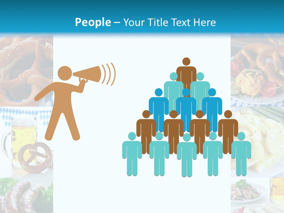 Postkarte Obatzter Bayrisch PowerPoint Template