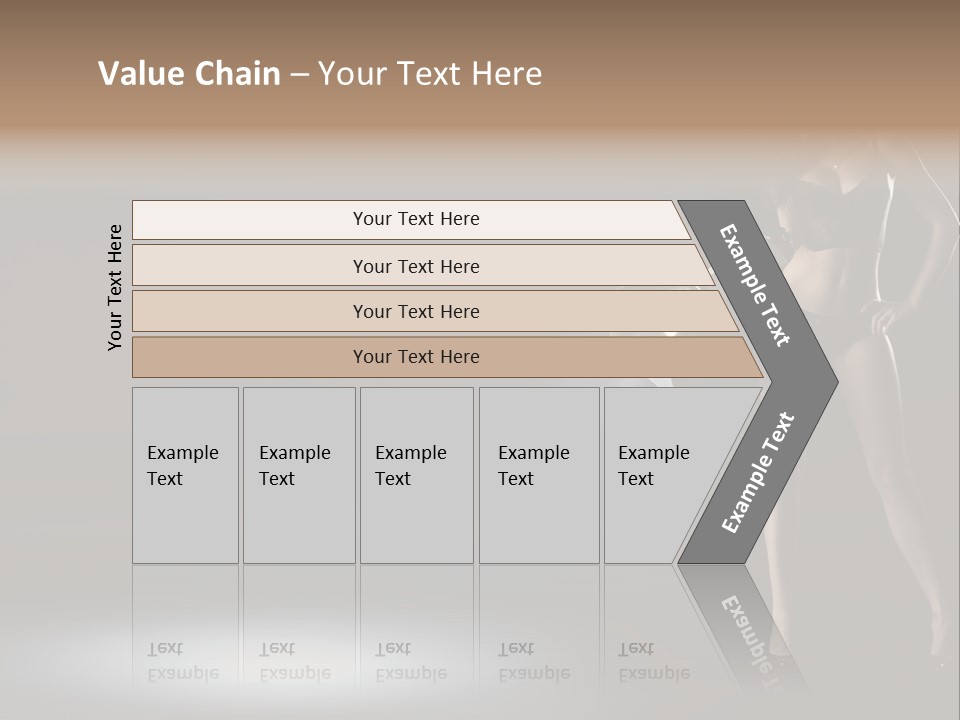 Good Smile Woman PowerPoint Template