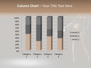 Good Smile Woman PowerPoint Template
