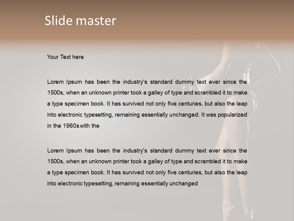 Happiness Space Work PowerPoint Template