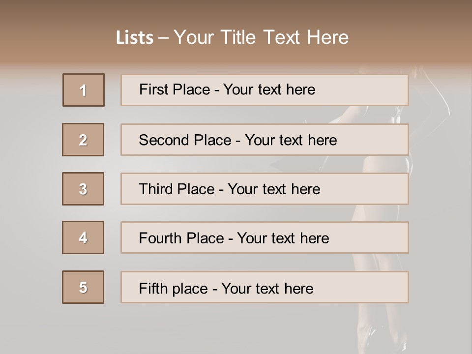 Happiness Space Work PowerPoint Template