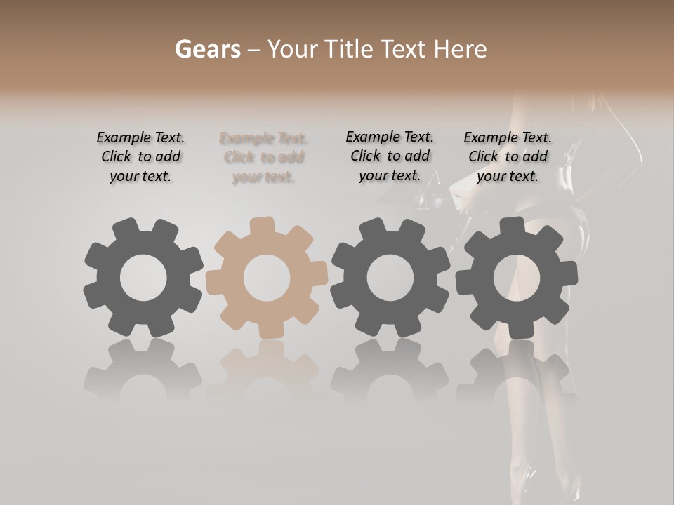 Happiness Space Work PowerPoint Template