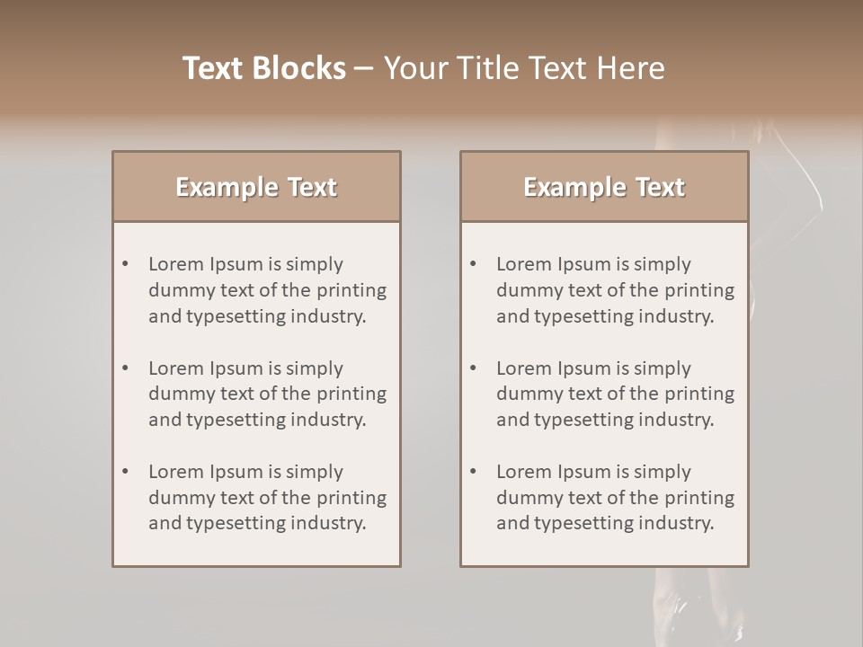 Happiness Space Work PowerPoint Template
