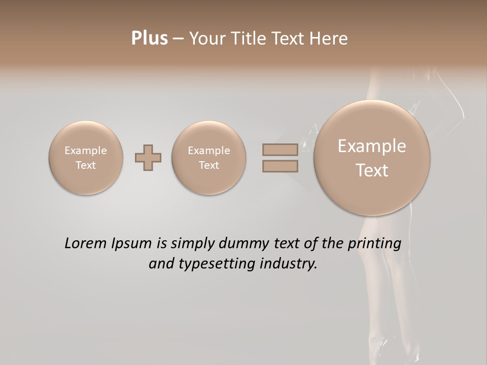 Happiness Space Work PowerPoint Template