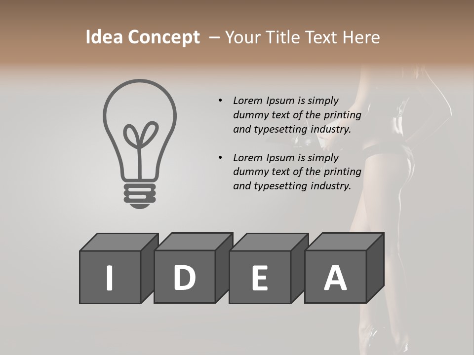 Happiness Space Work PowerPoint Template