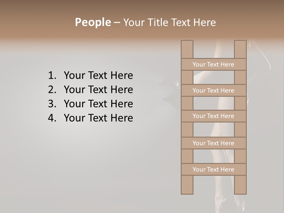 Happiness Space Work PowerPoint Template
